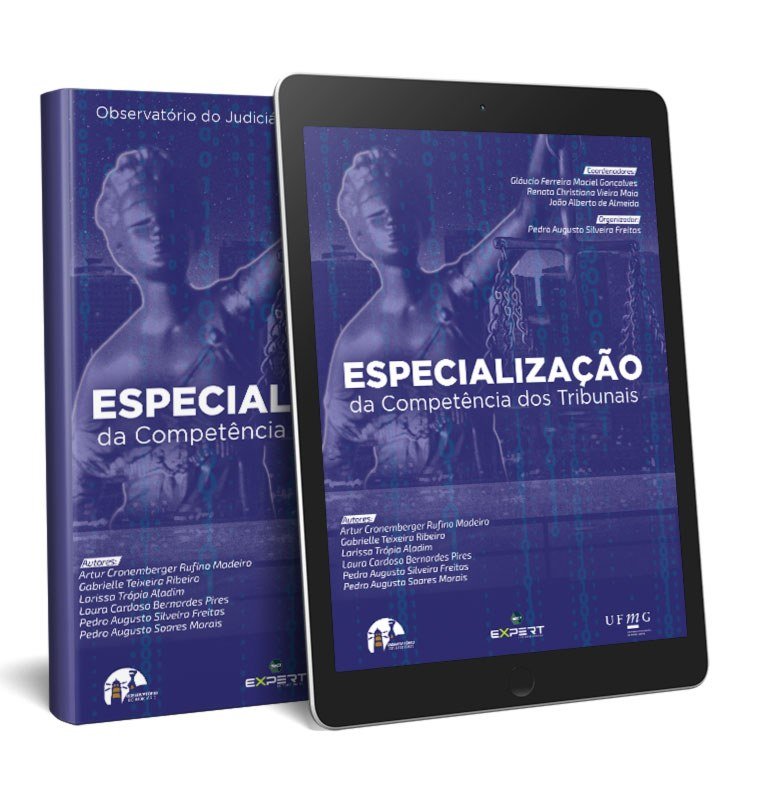 Capa do livro Especialização da Competência dos Tribunais